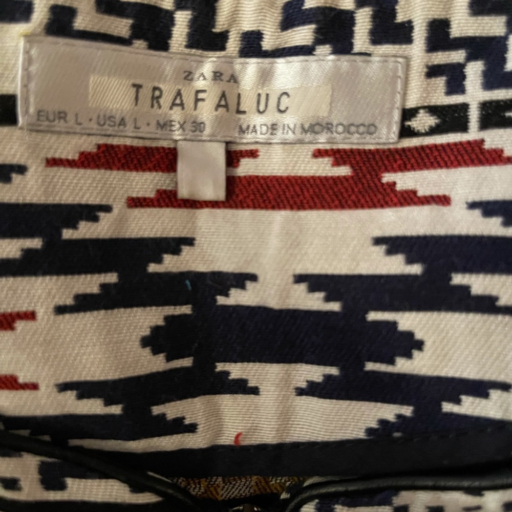 Crop ethnical pattern blazer - Picture 2 of 2